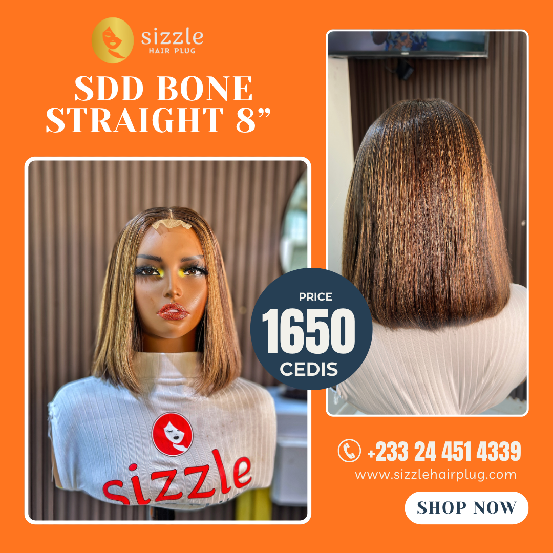 sdd bone straight hair wig by sizzle
