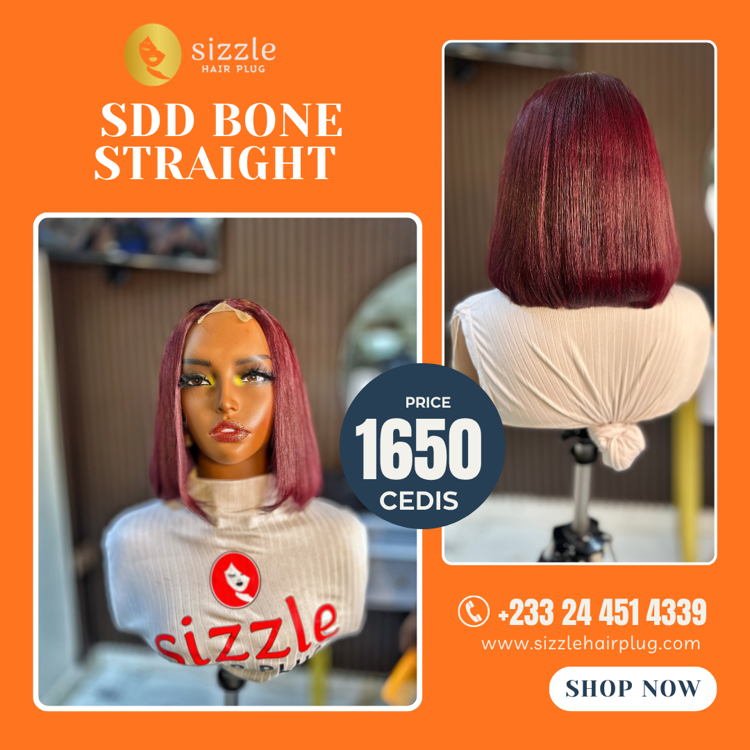 sdd bonestraight hair wig by sizzle